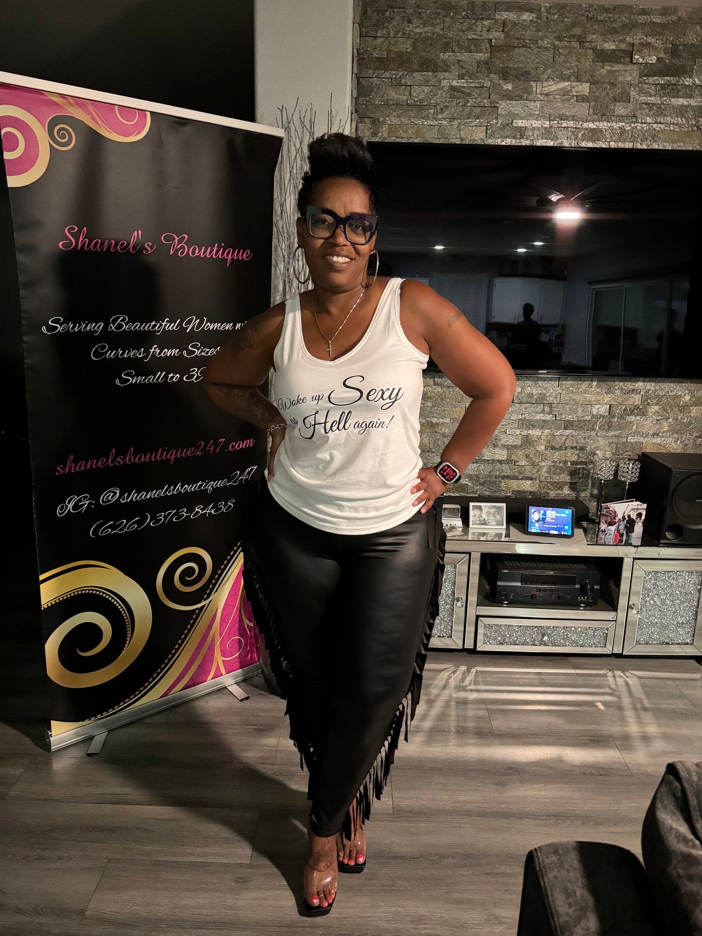 Woke Up Sexy As Hell Again Tank Top