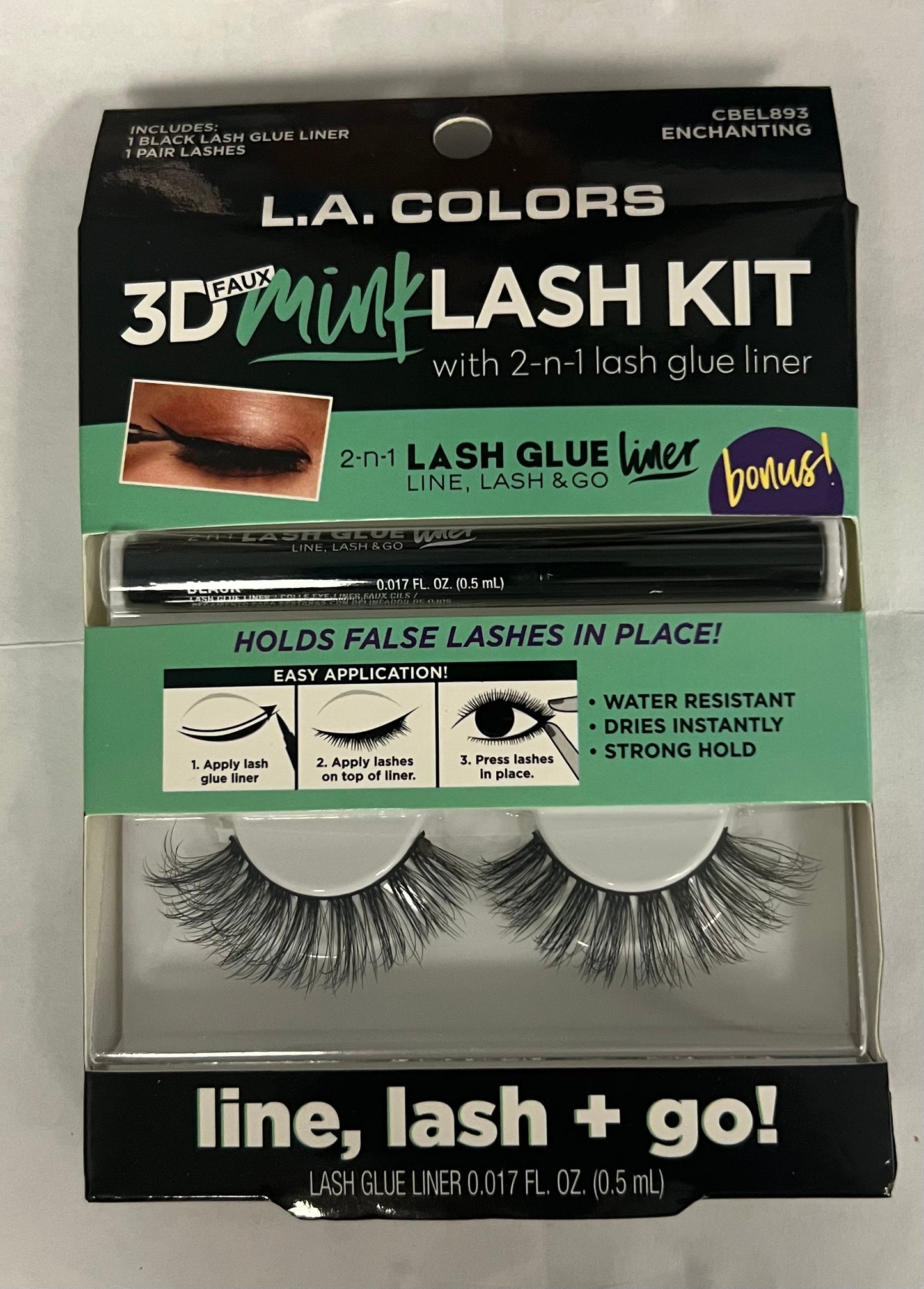 3D Faux Mink Lash Kit