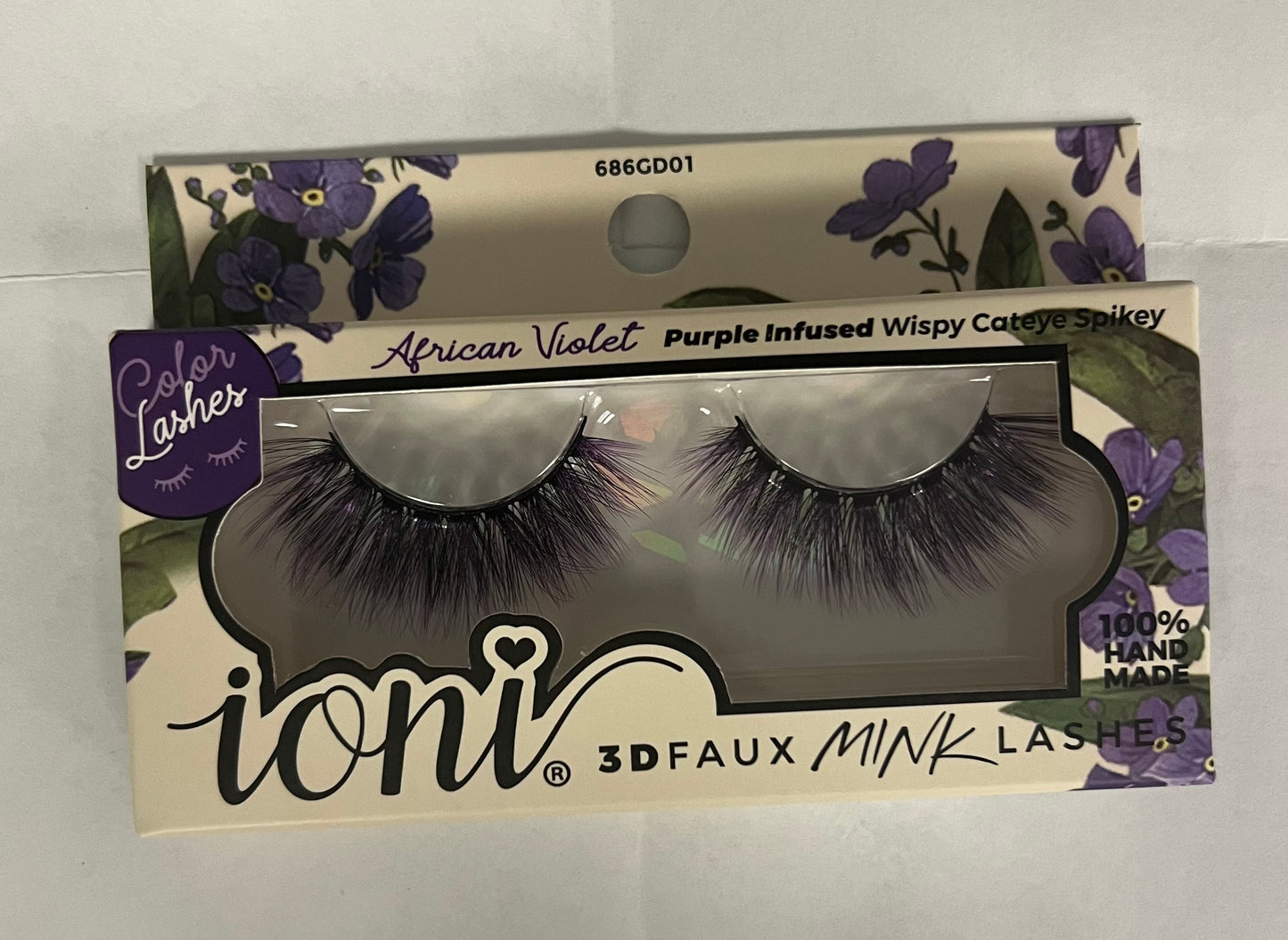 African Violet Purple Infused Mink Lashes