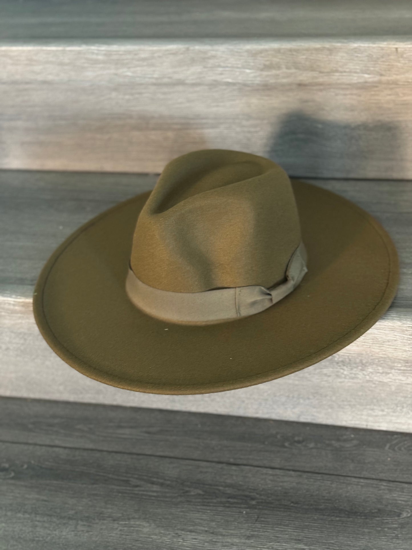 Men's Wide Brim Felt Hat