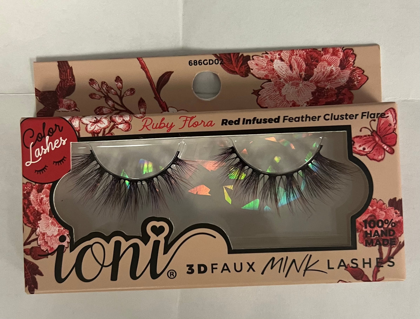 Ruby Flora Feather Cluster Flare Eyelashes