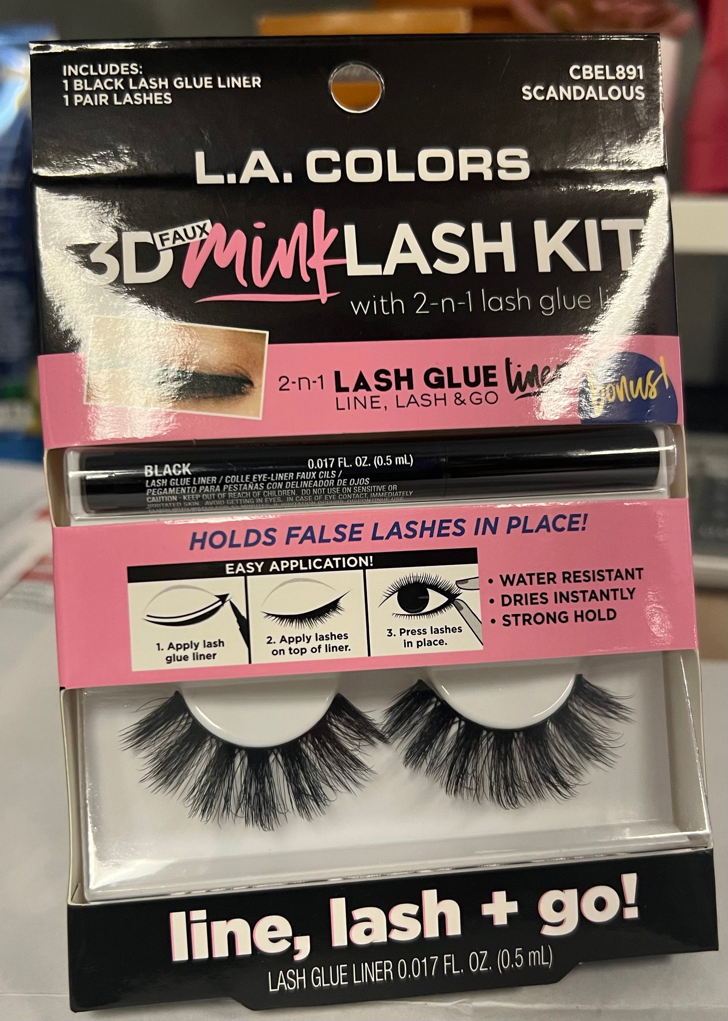 3D Faux Mink Lash Kit