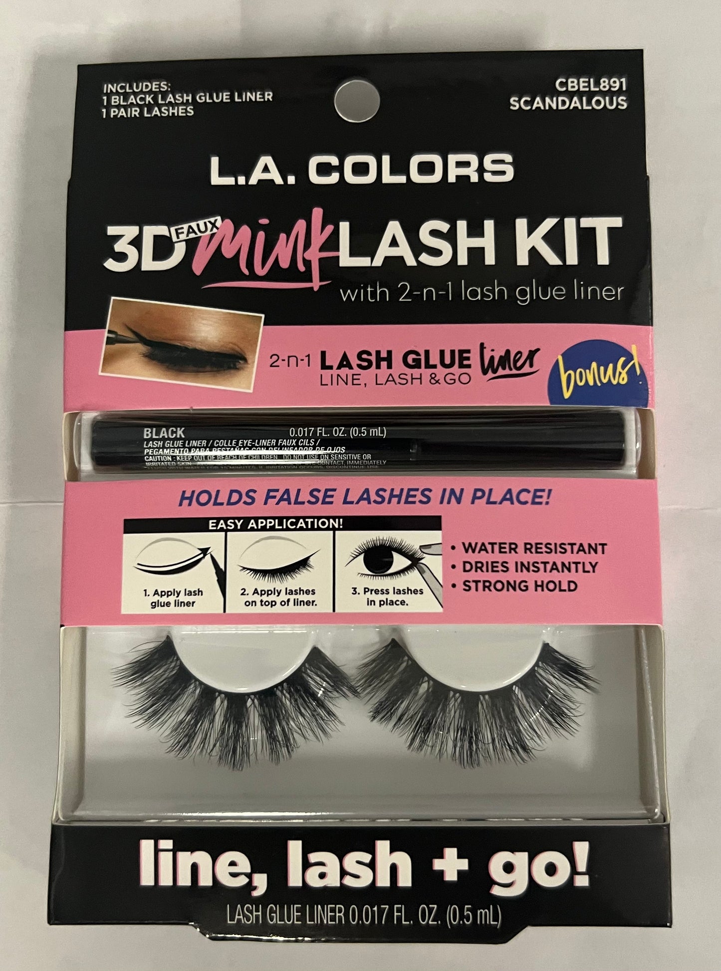 3D Faux Mink Lash Kit