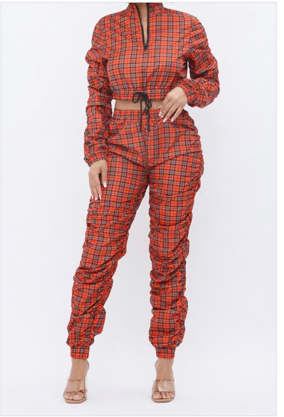 Plaid 2pc Set